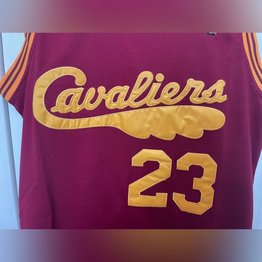 Men’s Mitchell & Ness Cleveland Cavaliers Jersey Lebron James - Picture 4 of 6